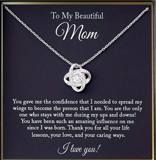 Love Knot Necklace – A Gift for Mom